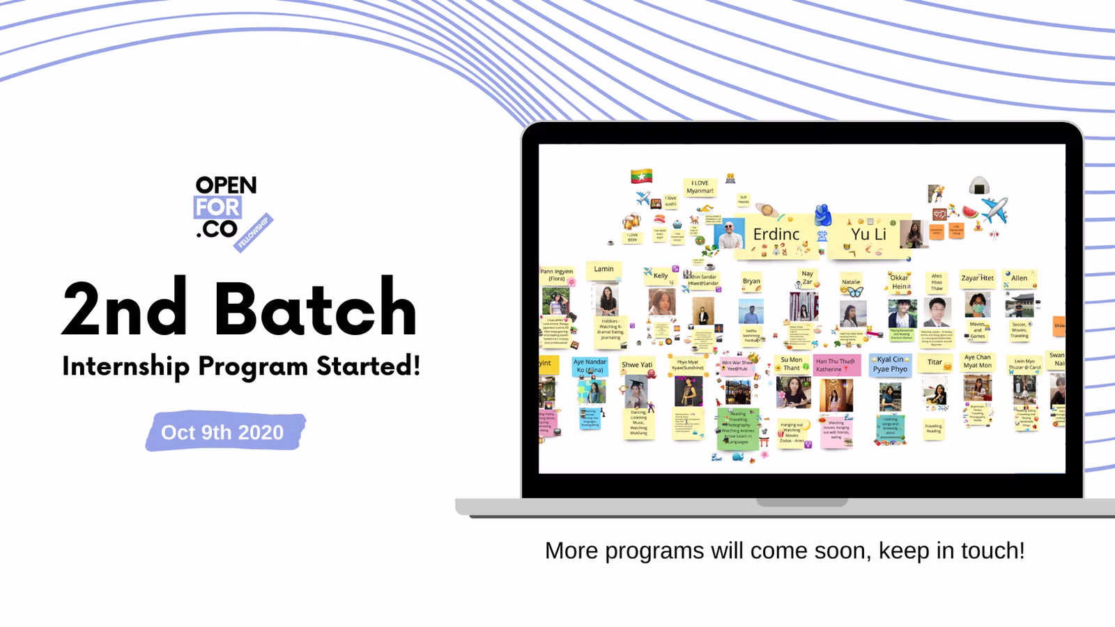 Internship Program Activities - 2nd Batch